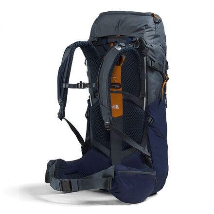 north face 50l backpack The North Face Trail Lite 50L Backpack Granite Grey/Summit Navy/Dust Orange, L/XL