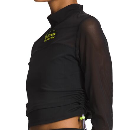 The North Face Trailwear QTM Mock Neck Long-Sleeve Shirt