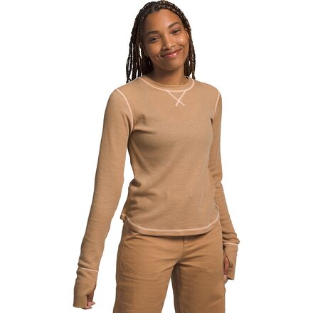 ★★THE NORTH FACE★★ Women's Velia Long Sleeve Cover Up T- THE NORTH FACE X SKIMS REFINA LONG SLEEVE TOP | ONYX