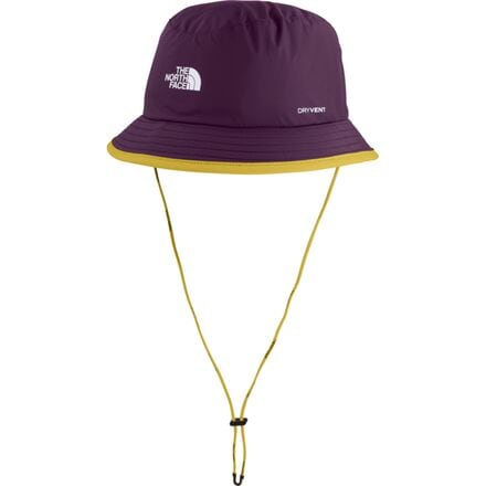 The North Face Antora Rain Bucket Hat, Mens, S/M, Black Currant Purple