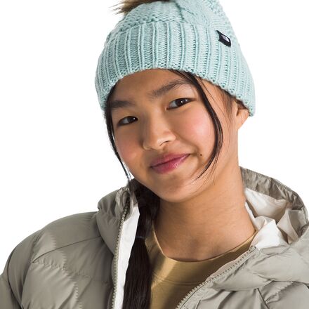 The North Face Oh Mega Fur Pom Beanie - Kids display picture 1