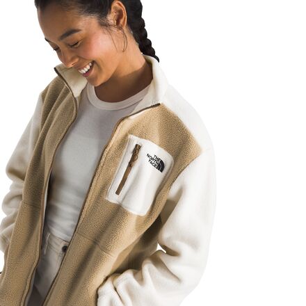☆THE NORTH FACE☆Women’s Yumiori Full-Zip The North Face Women's Yumiori Full Zip Fleece - Khaki Stone
