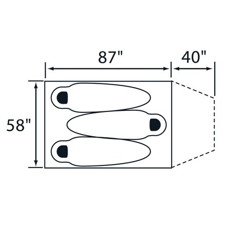 The North Face Assault 3 FUTURELIGHT Tent: 3-Person 4-Season