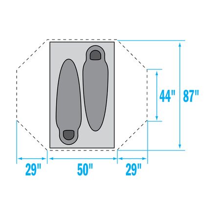 The North Face Stormbreak 2 Tent: 2-Person 3-Season - Hike