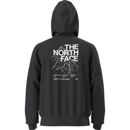 The North Face Evolution Half Dome Mountain Graphic Hoodie Men's