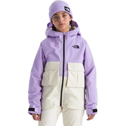 THE NORTH FACE Whiteナイロンジャケット Lサイズ パープル The North Face Dragline Jacket - Kids' - Kids