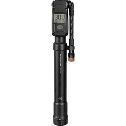 Topeak Mountain 2Stage Digital 2-IN-1 Tire Shock Mini Pump Bike