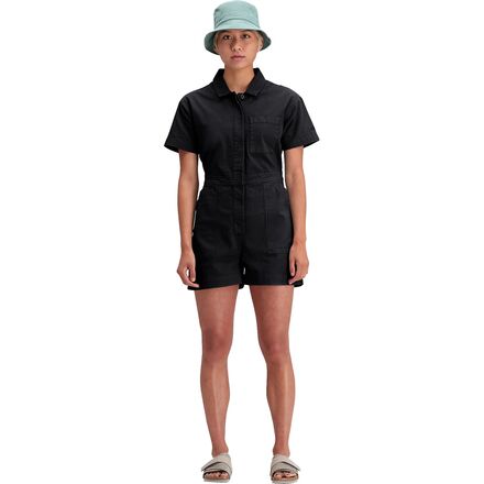 topo designs dress Topo Designs Women's Global Pullover Tunic Nylon Black Dress XS