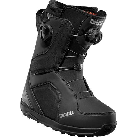 thirtytwo binary boa women's snowboard boots STW Double 2025 Bone / 6 precision fit thirtytwo Womens LASHED DOUBLE BOA