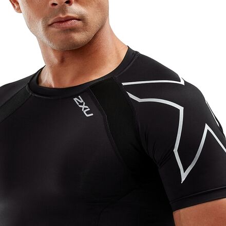 2XU Compression Short-Sleeve Top - - Clothing