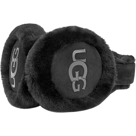 UGG Black Shearling Earmuffs UGG® Shearling Wireless Earmuffs | Bloomingdale main image 3