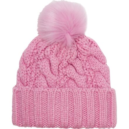 UGG Knit Cable Beanie Faux Fur Pom - Accessories display picture 2