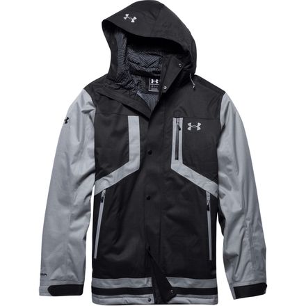 Under Armour スキーウェア 　ジャケット Under Armour Coldgear Infrared Fractle Hooded Jacket - Men's
