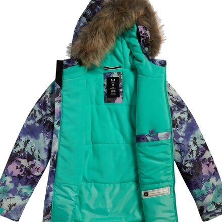 Under Armour Print Laila Insulated Ski Jacket Girls Kids