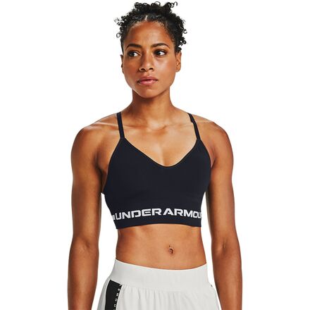 Under Armour Seamless Low Long Bra - Women's - Clothing