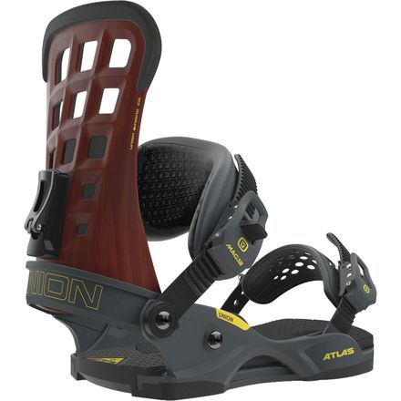union atlas snowboard bindings 2019 mountain binding of choice for intermediate to advanced riders who demand power and precision across any terrain Union Atlas Binding - Snowboard