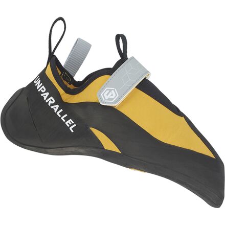 Unparallel climbing outlet