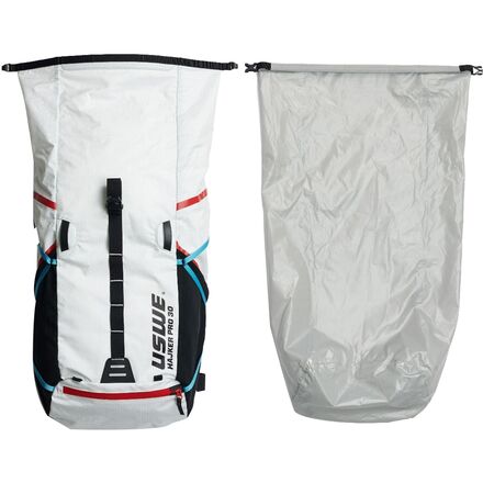 Sac à Dos Randonnée USWE Hajker PRO 18L - Compatible Poche à Eau, Blanc - NEUF