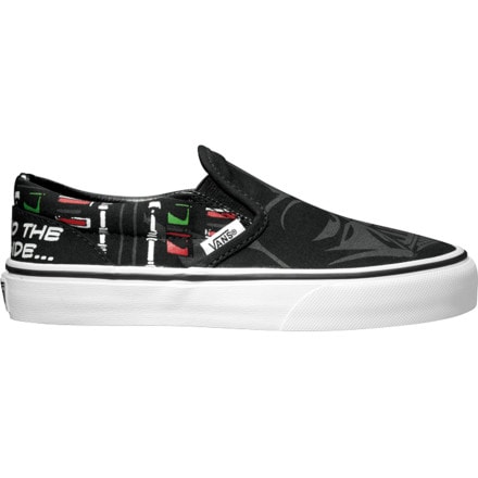 Vans Classic Slip-On Star Wars Darth Vader Skate Shoe - Kids ...