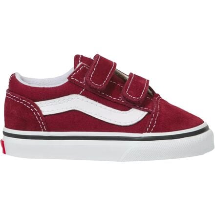 toddler vans burgundy