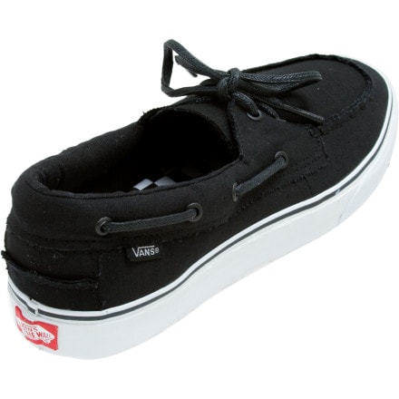 Vans zapato best sale del barco black