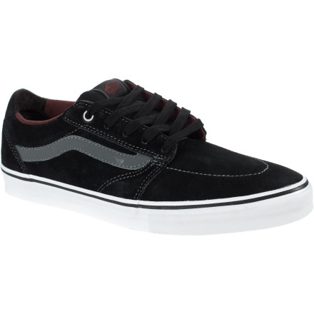 Vans Men\'s Lindero Suede Leather Lace Up Low Top Skateboard Shoes Black Sz 11.5 VN0A5FCFBKA-HERO.jpg?crop=  main image 2