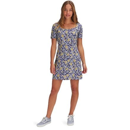 Vans Deco Ditsy Dress Women s Clothing