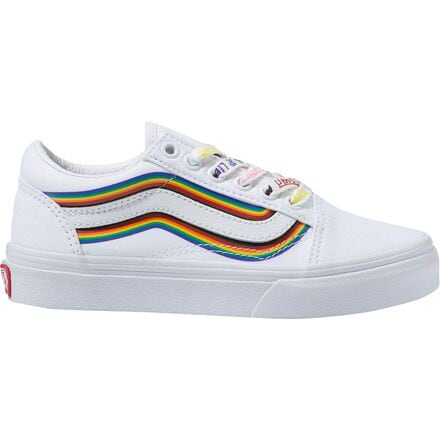 Youth vans old hotsell skool rainbow skate shoe