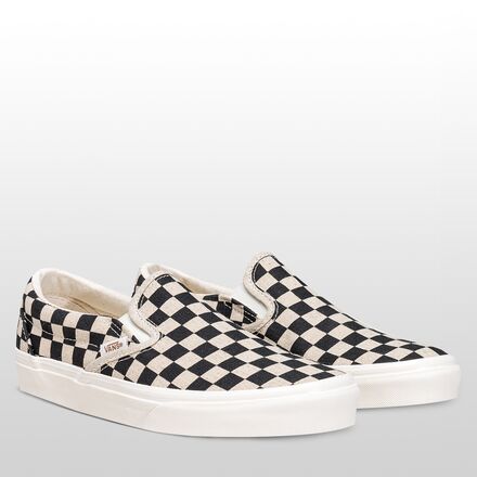 vans slip on eco theory checkerboard
