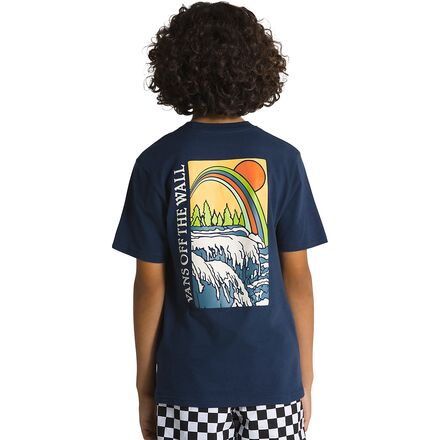 Vans Rainbow Falls Short Sleeve Top Boys Kids