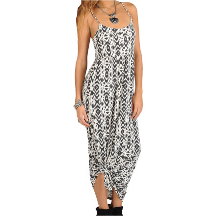 knee length dresses for ladies Volcom Lets Luau Dress