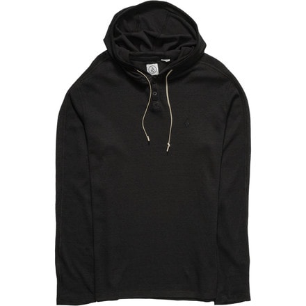 Volcom Burnt Burnout Thermal Pullover Hoodie Men s Clothing