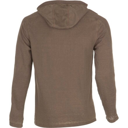 Volcom Burnt Burnout Thermal Pullover Hoodie Men s Clothing