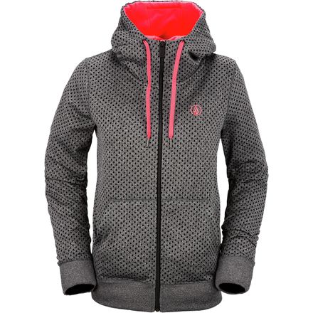 Volcom Stone Dot Fleece Full-Zip Hoodie - Women's - Clothing