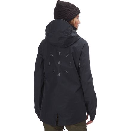 VOLCOM LEDA GORE-TEX JACKET/ボードウェア黒背面ロゴ Volcom Leda Gore-Tex Jacket - Women's - Clothing