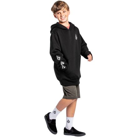 ornament Okklusion Ny ankomst Volcom Iconic Stone Pullover Hoodie - Boys' - Kids