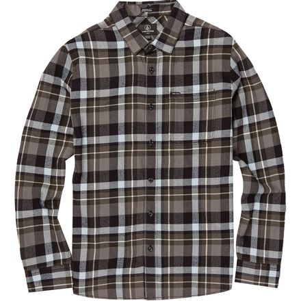 Volcom Caden Plaid Long-Sleeve Shirt 