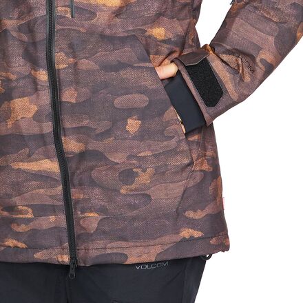 VOLCOM 21-22 3D STRETCH GORE JACKET　 M 3D Stretch Gore-Tex Jacket - Black | Volcom Europe