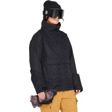 Volcom WOMENS HAILYN JACKET RESIN GOLD Hailynn Jacket - Black