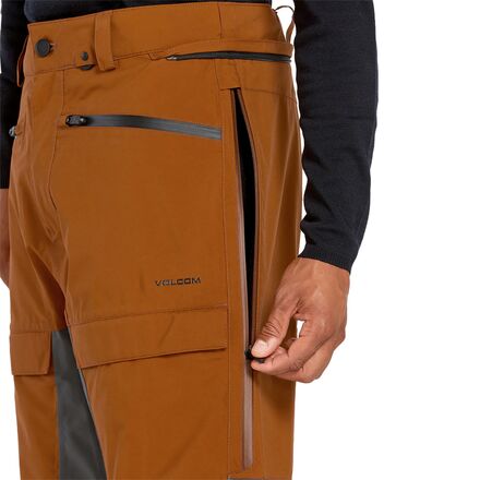 Volcom Hallen Pant LARGE ブラック/オレンジ Volcom Hallen Pant LARGE ブラック/オレンジ Volcom Hallen