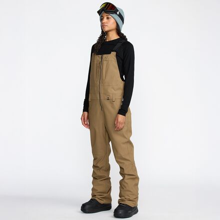 VOLCOM SWIFT BIB OVERALL SAND ベージュ VOLCOM SWIFT BIB OVERALL SAND ベージュ OUTLET】VOLCOM Womens Swift