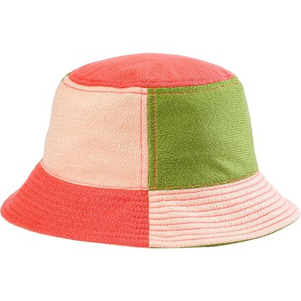 Wide-brim bucket hat in colorblock NATHGAM Unisex Summer Sun Hat Beach Hat Wide Brim Outdoor UV  main image 2