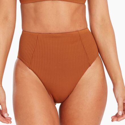 Vitamin A Sienna High Waist Full Cut Bikini Bottom Women s Clothing