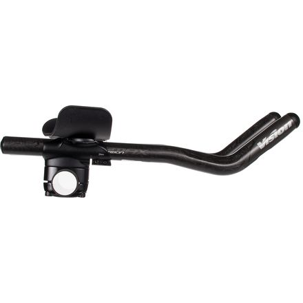 Vision Trimax Carbon Clip-On J-Bend Aerobars - Bike