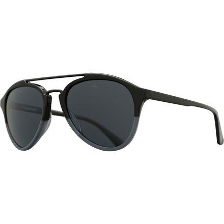 NEW VUARNET unisex cable car sunglasses in grey/blue/gunmetal Vuarnet VL 1603 0003 PILOT CABLE CAR Black/Tope Sunglasses  main image 3