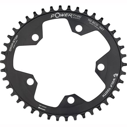 Wolf Tooth Components Drop Stop Elliptical 5-Bolt SRAM