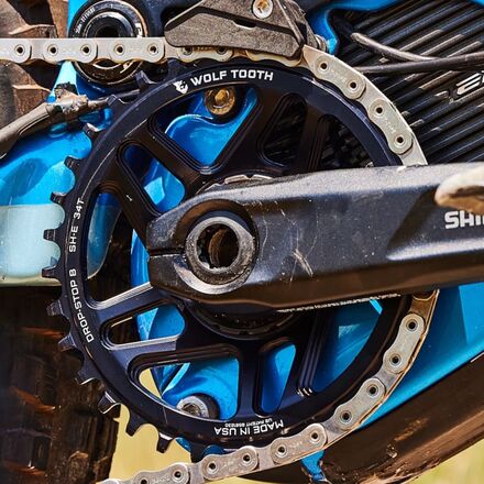 Wolf Tooth Components Shimano E-Bike Chainring Drop-Stop ST - Bike
