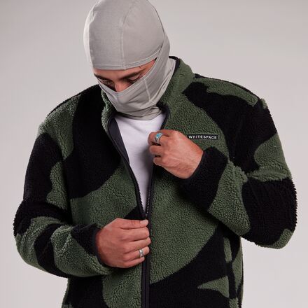 WHITESPACE Cinchable Sherpa Fleece Zip-Up - Men's - Clothing