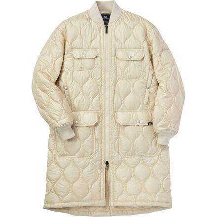 Vero Moda Quilted Bomber Jacket in Natural