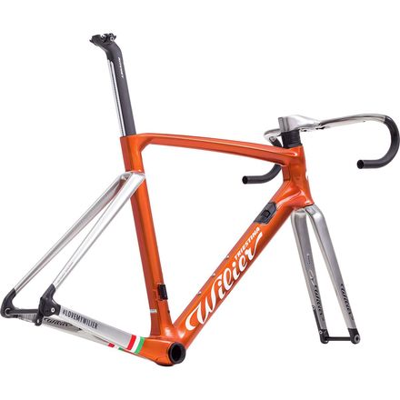 Wilier cento10AIR フレームセット Wilier Cento10AIR Disc Road Frameset - Ramato - Bike